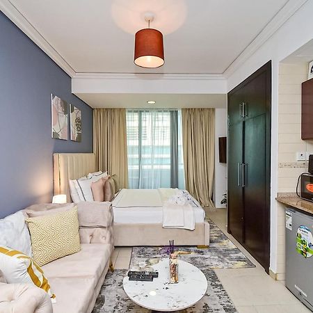 Luxury Escapes - Modern Studio Apt - Metro, Beach & Mall Mins Away Dubai Exterior photo